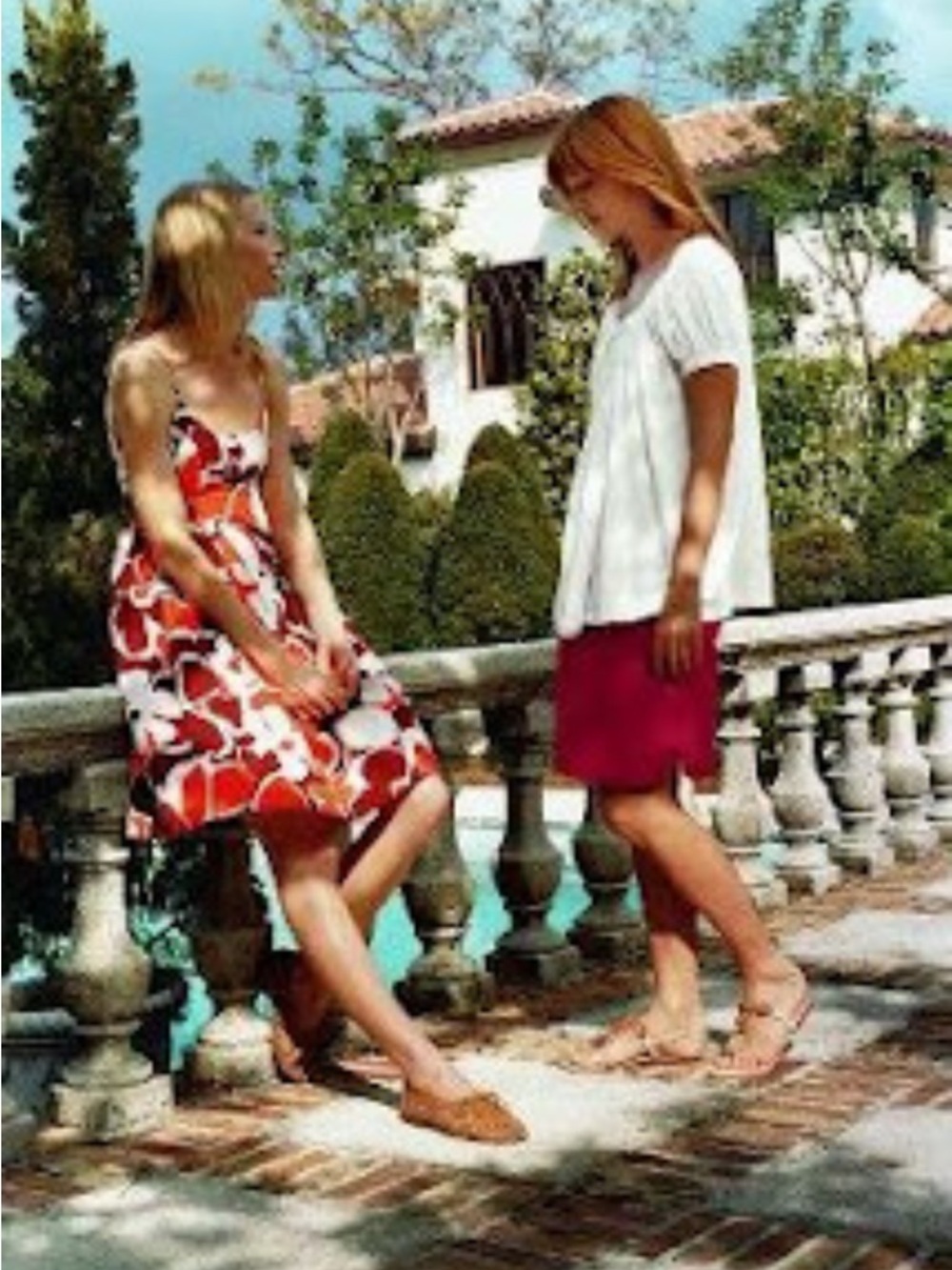 Anthropologie Odille Farmers Market Midi Dress